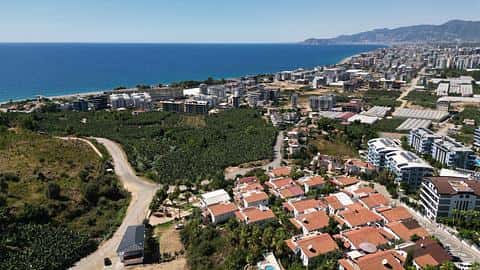 À vendre : Villa avec vue sur la mer à Kargicak, Alanya avec 4 chambres et citoyenneté — 3/32
