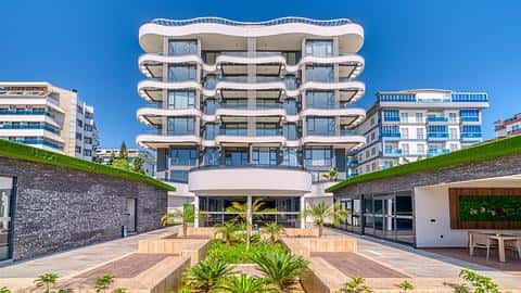 Appartement 2+1 de Luxe en Bord de Mer à Vendre à Kargicak Alanya — 6/28