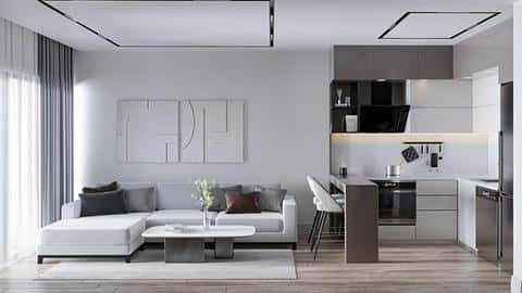 Appartements d'une chambre bien construits à Kepez, Antalya — 10/21