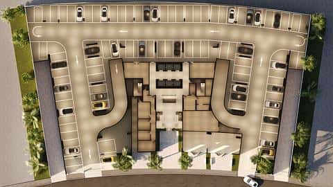 Prabangūs apartamentai „Sports City Dubai“. — 3/21
