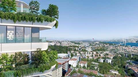Luxuswohnungen mit Bosporus-Blick im Zentrum von Beşiktaş zu verkaufen — 2/18