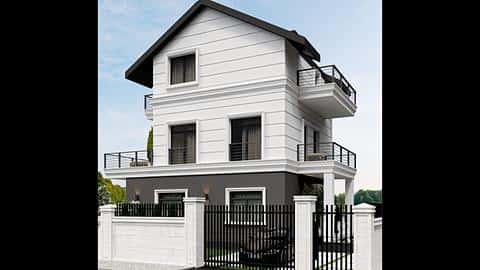 Villa moderne de 4 chambres dans la belle Serik, Antalya — 2/31