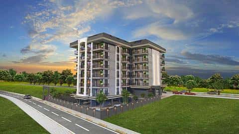 Appartement 1 chambre à vendre dans le centre d'Alanya avec citoyenneté — 3/10