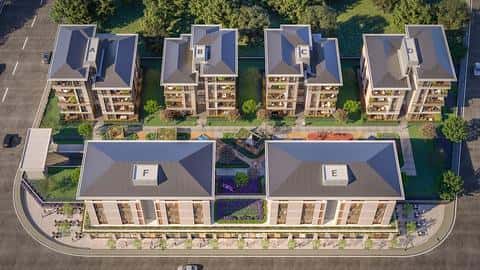 À vendre : appartements de 2, 3, 4 chambres à Basaksehir, Istanbul avec des commodités de maison intelligente et à proximité des commerces — 5/22