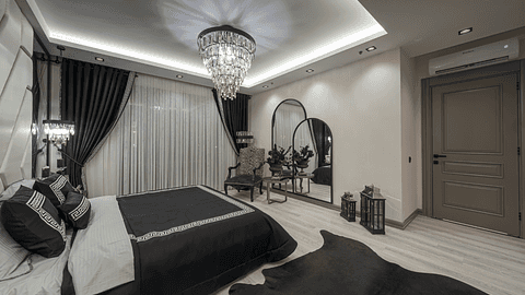 Achetez un appartement de 5 chambres avec piscine et vue sur la ville à Mezitli, Mersin — 10/31