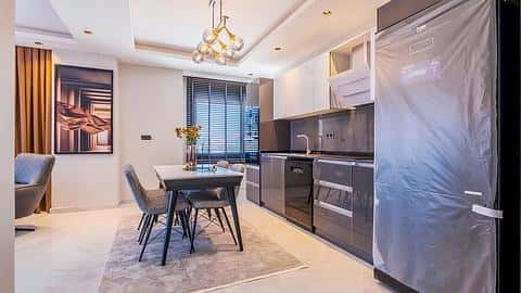 Appartements de Luxe avec Vue Panoramique sur la Mer et le Château à Alanya — 8/31