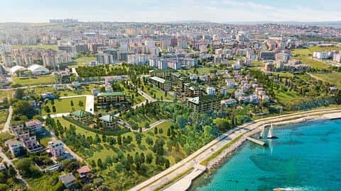 Appartements à vendre à Istanbul Buyukcekmece avec citoyenneté et vues sur la mer — 5/33
