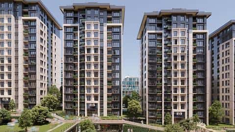 Appartements élégants avec piscine à vendre : 1, 2, 3 chambres à Bagcilar, Istanbul — 4/30