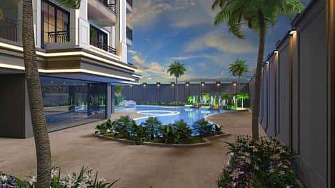 Appartement 1 chambre à vendre dans le centre d'Alanya avec citoyenneté — 8/10
