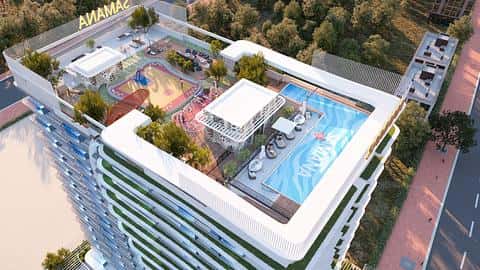 Luksuriøse lejligheder med private pools, Dubai — 4/25