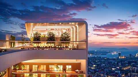 Résidence familiale à Sisli avec vue panoramique sur le Bosphore — 3/16