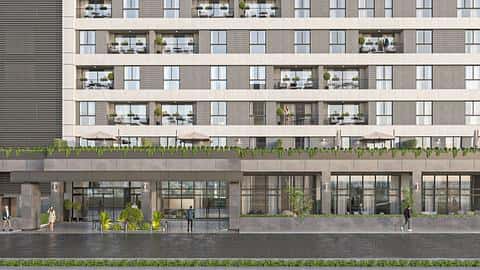 À vendre : appartements avec 1, 2 ou 3 chambres au centre-ville de Kagithane avec citoyenneté — 3/28