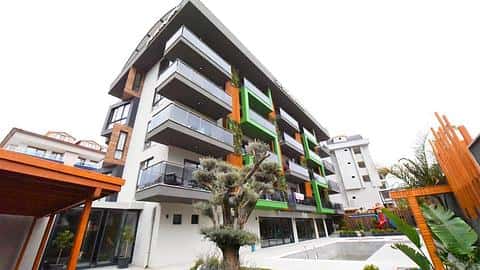 Appartements à vendre à Alanya Oba : 1-4 chambres avec vue sur la ville et piscine — 2/40