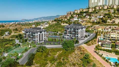 Appartements avec vue sur mer de 1 à 2 chambres à Kargicak, Alanya offrant la citoyenneté — 3/15