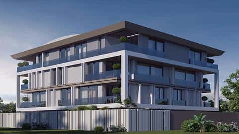 Appartements  spacieux avec vue sur la ville à Muratpasa — 3/8
