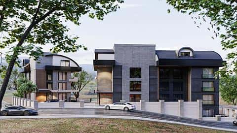 Appartements avec piscine et salle de sport à vendre à Cikcilli, Alanya - 1, 2, 3 chambres — 3/27