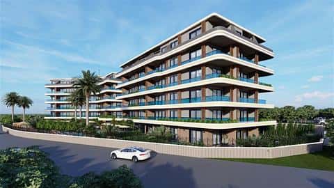 Appartements Alanya Oba à vendre : options de 1 et 2 chambres avec piscine — 7/28
