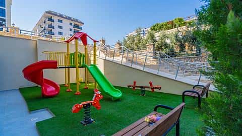 Apartamenty Alanya Payallar: 1-3 sypialnie, sauna i basen — 5/14