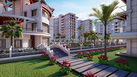 Didingo stiliaus apartamentai Otuken mieste, Šiaurės Kipre — 7/26