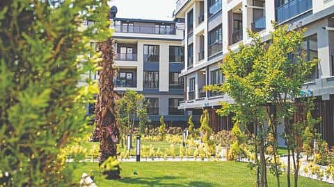 Byty v Istanbule Beylikdüzü s výhľadom na more na predaj - Vyberte si z 2, 3 alebo 4 spální — 3/22