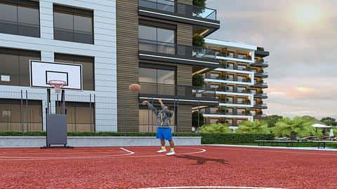 Complexe d'appartements glamour et vaste à Aksu, Antalya — 6/7