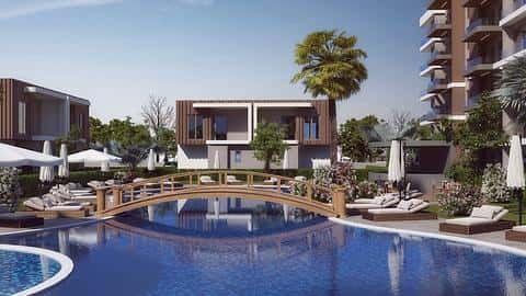 Appartements et villas chics dans le célèbre quartier d'Aksu — 4/5