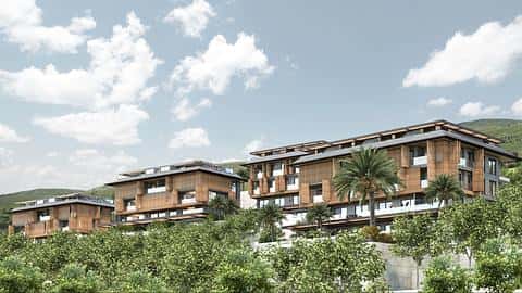 Appartements modernes avec piscine : 2 et 3 chambres à vendre à Hasbahce Alanya — 2/28