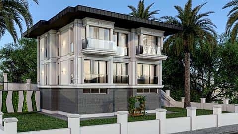 À vendre : Villa de 7 chambres avec vue sur la mer et citoyenneté dans le quartier de Beykoz à Istanbul — 2/8