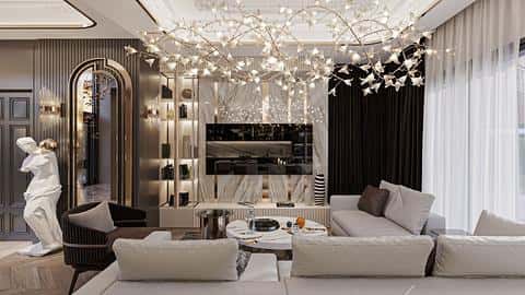 Luxury Villa for Sale in Alanya Oba with 3 or 6 Bedrooms and Gym — 6/23