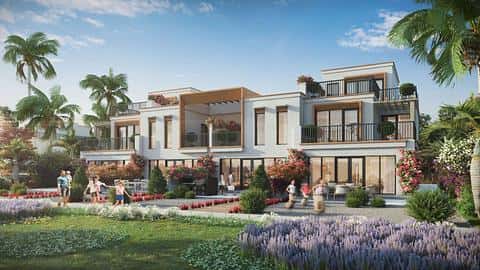 Diese Reihenhäuser mit 4 Schlafzimmern in Golf City, Dubai — 2/7