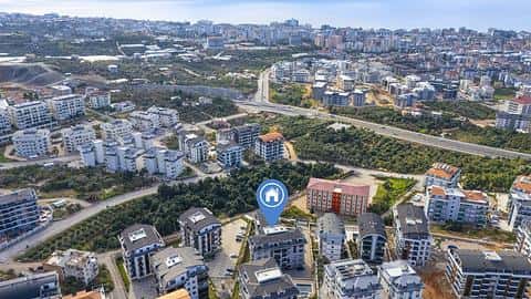 Appartement 1+1 meublé à vendre à Oba, Alanya — 4/25