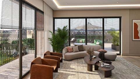 À vendre : appartements à Zeytinburnu avec 1 à 3 chambres, vue sur la mer et option de citoyenneté — 6/31