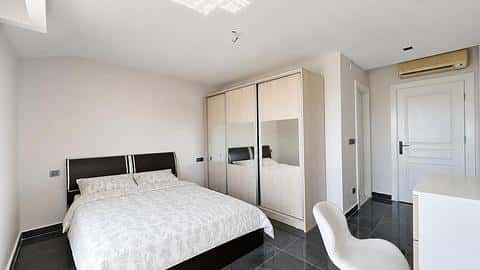 Zariadený 3+1 Penthouse s Výhľadom na More v Kesteli, Alanya — 6/33