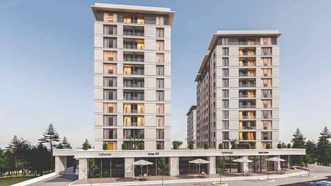 Appartements Istanbul Esenyurt avec salle de gym et piscine à vendre : 2 et 3 chambres — 2/15