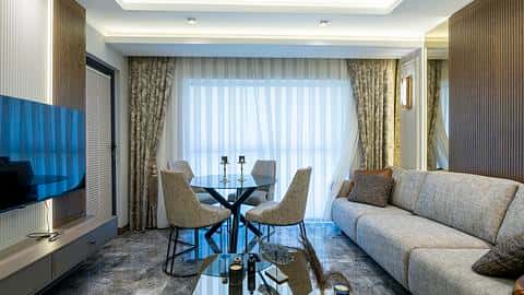 Appartement d'une chambre à Alanya à vendre avec un accès proche à la plage — 6/12