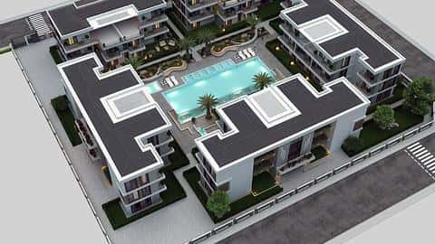 Moderné apartmány v Beleku, Antalya — 5/23