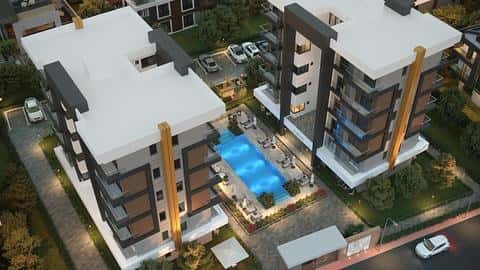 Beaux appartements 1 chambre près de la plage à Aksu — 4/16