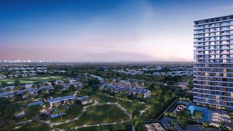 Apartamentos de luxo com vista para a cidade em Dubai Hills, Dubai — 2/7