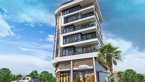 Appartement avec 2 chambres et 1 chambre à vendre à Mahmutlar, Alanya, près de la mer — 5/48
