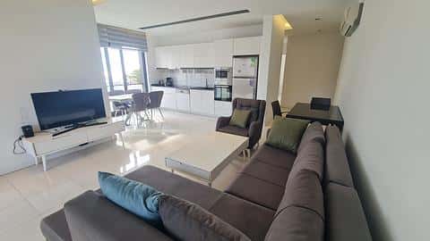 Appartement meublé à vendre à Alanya Oba avec permis de séjour — 10/28