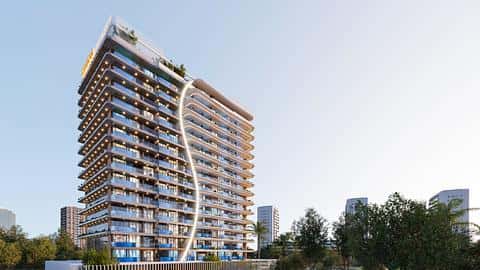 Luksuriøse lejligheder med private pools, Dubai — 6/25