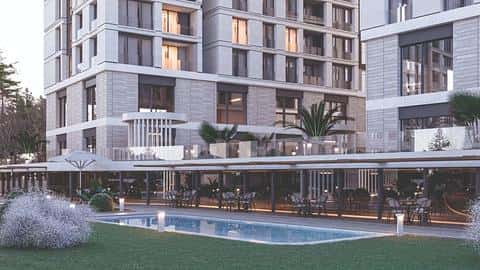 Appartements Istanbul Esenyurt avec salle de gym et piscine à vendre : 2 et 3 chambres — 6/15