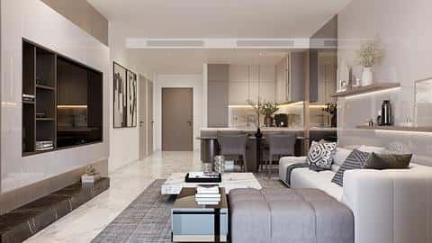 Strikingly modern apartment project in Sports City, Dubai — 9/19