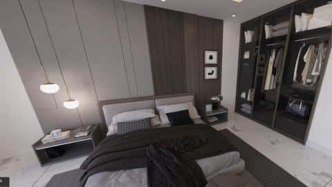 Modern studio apartments in Dubailand district of Dubai — 7/18
