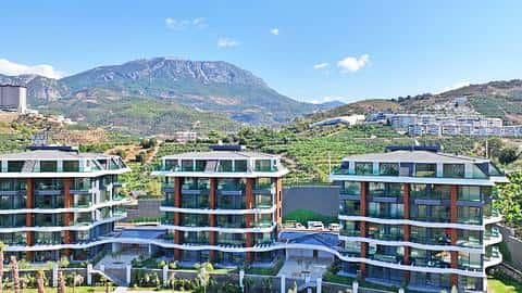 Achetez un Appartement 2 Chambres à Alanya Kargicak, Antalya avec Piscine — 3/38