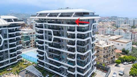 Appartement à vendre à Alanya Tosmur : 1-4 chambres avec citoyenneté ou permis de séjour — 6/53