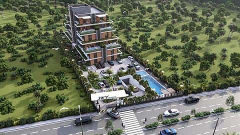 Appartements au design époustouflant situés à Altintas, Aksu — 9/27