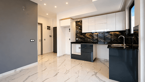 Appartement 1+1 Vue Mer à Vendre à Kestel Alanya — 3/17