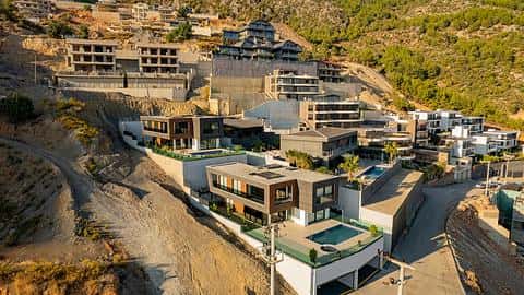 Villa avec vue sur mer et maison intelligente à vendre à Alanya Tepe - 4 chambres — 5/33