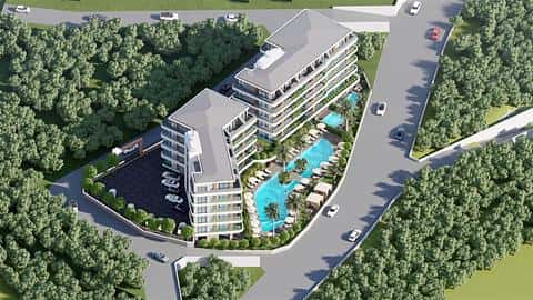 Appartements Alanya Oba à vendre : options de 1 et 2 chambres avec piscine — 5/28